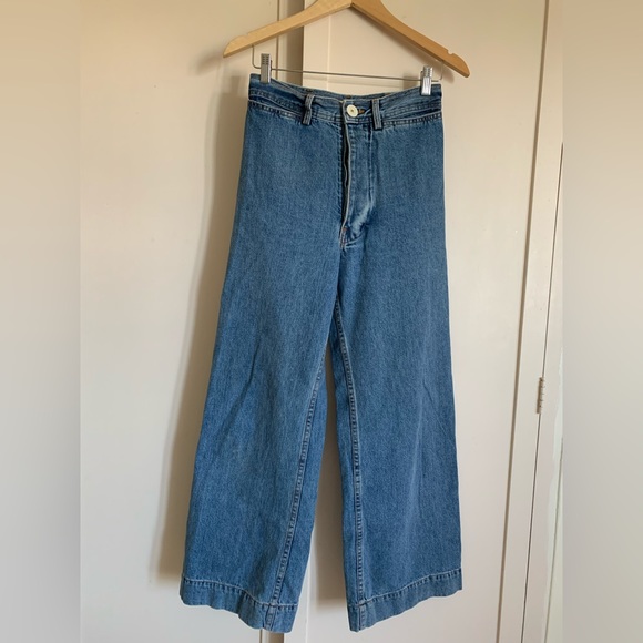 Jesse Kamm Denim - Jesse Kamm Sailor Pants in Cowboy Blue Japanese Denim